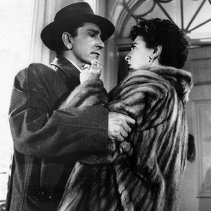 Richard Conte and Anne Bancroft in New York Confidential (1955)